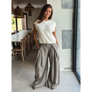 Pantalon Nélène - Taupe