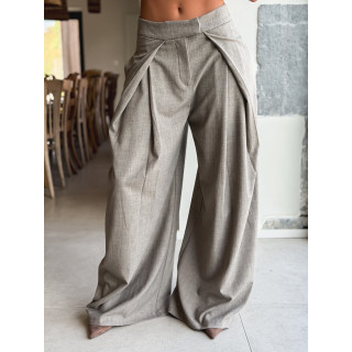 Pantalon Nélène - Taupe