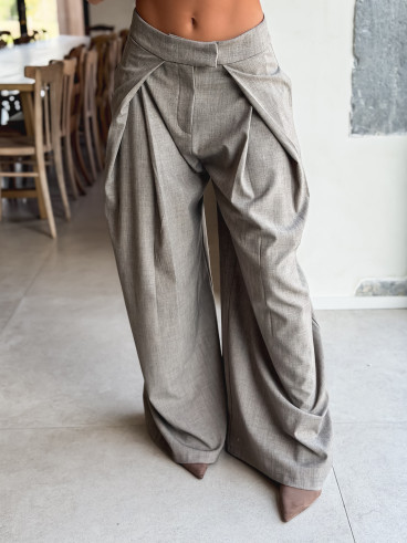Pantalon Nélène - Taupe