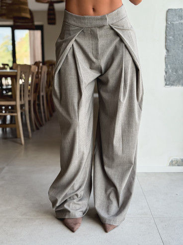 Pantalon Nélène - Taupe