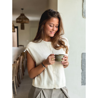 Gilet sans manches Christina - Beige