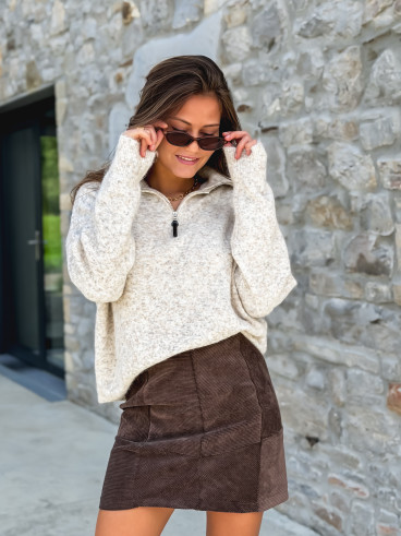 Pull Aria - Beige clair