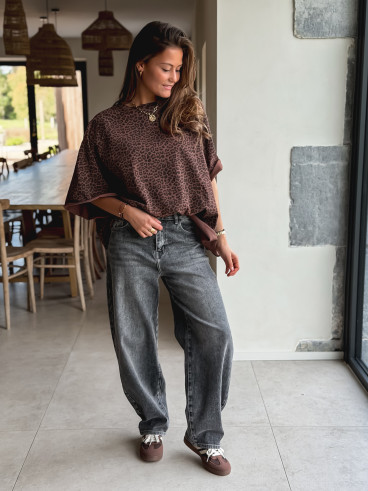 Jeans Ilanka - Gris foncé Jeans Ilanka - Gris foncé