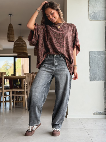 Jeans Ilanka - Gris foncé Jeans Ilanka - Gris foncé