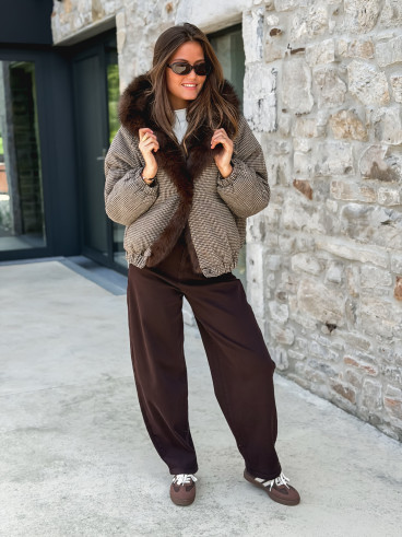 Jeans Nazli - Cacao Jeans Nazli - Cacao