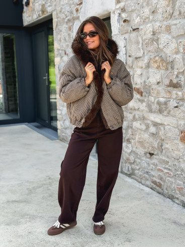 Jeans Nazli - Cacao Jeans Nazli - Cacao