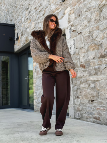 Jeans Nazli - Cacao Jeans Nazli - Cacao