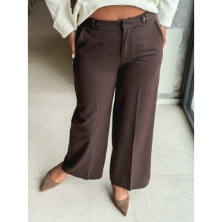 Pantalon Aline - Chocolat