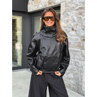 Veste en simili Merianna - Noir