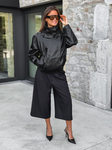 Veste en simili Merianna - Noir