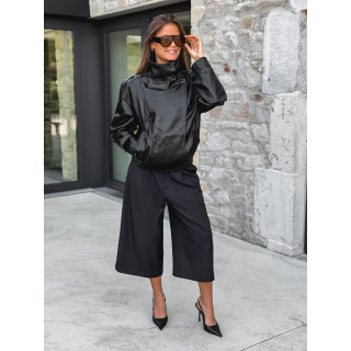 Veste en simili Merianna - Noir