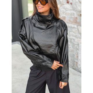 Veste en simili Merianna - Noir