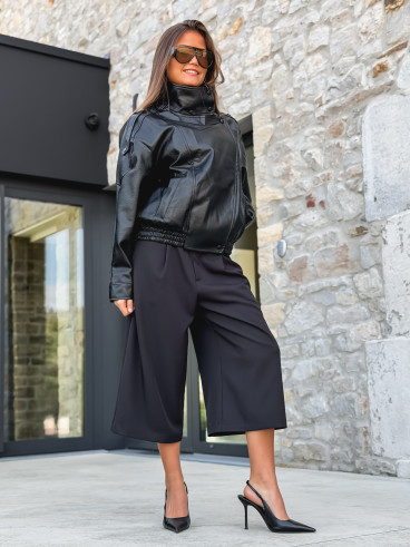Veste en simili Merianna - Noir