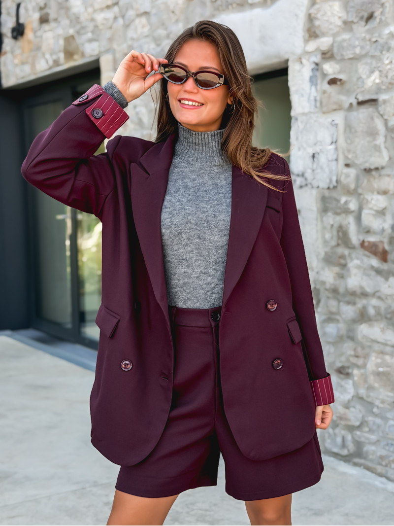 Blazer Zéline - Bordeaux