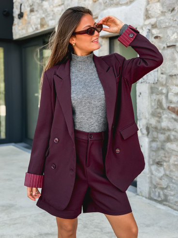 Blazer Zéline - Bordeaux