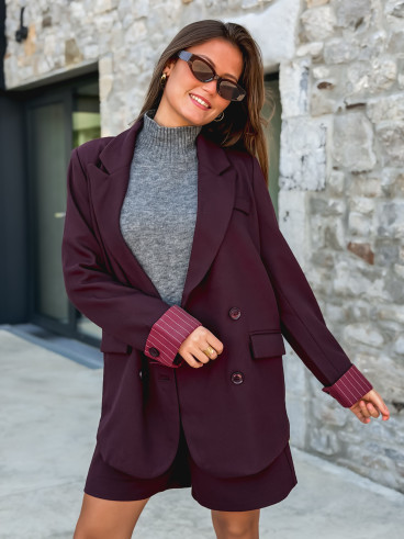Blazer Zéline - Bordeaux