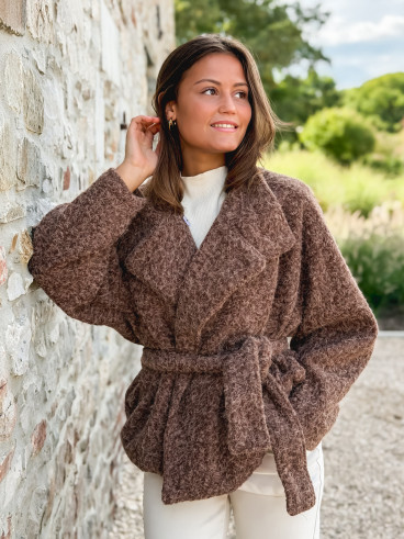 Veste Orélane - Chocolat Veste Orélane - Chocolat