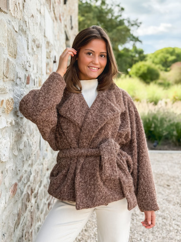 Veste Orélane - Chocolat Veste Orélane - Chocolat