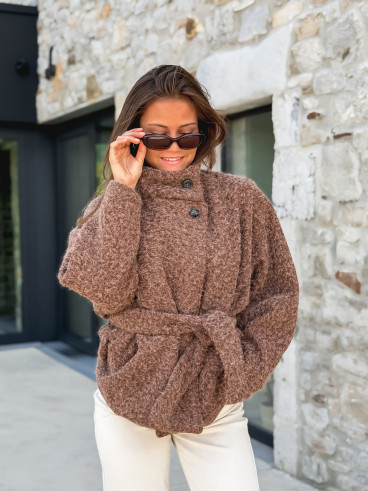 Veste Orélane - Chocolat Veste Orélane - Chocolat