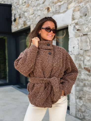 Veste Orélane - Chocolat Veste Orélane - Chocolat