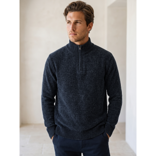 Pull Tiago - Bleu marine