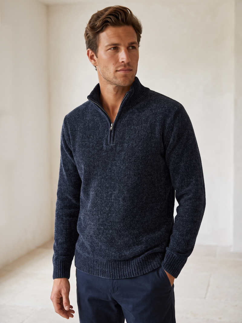 Pull Tiago - Bleu marine