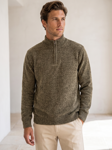 Pull Tiago - Kaki