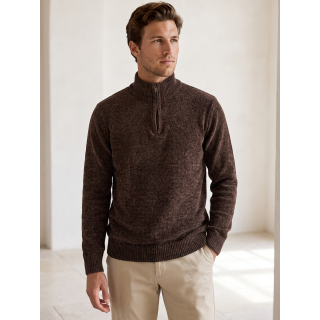 Pull Tiago - Chocolat