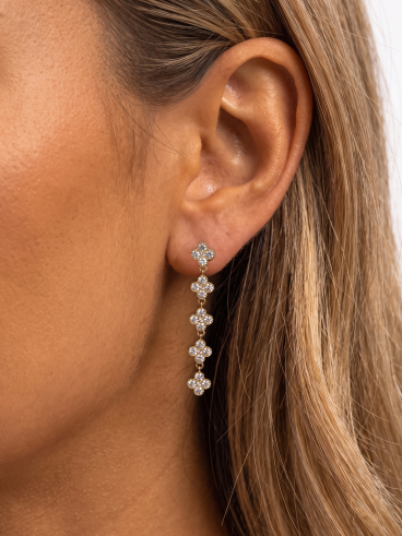 Boucles d'oreilles Cassia - Doré