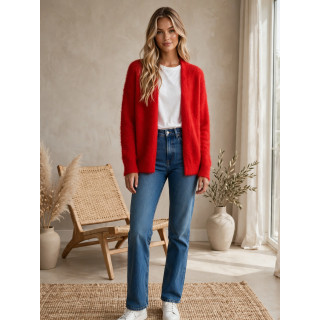 Gilet Mona - Rouge