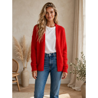 Gilet Mona - Rouge