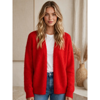 Gilet Mona - Rouge