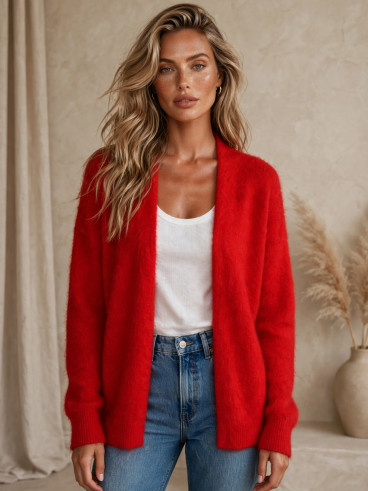 Gilet Mona - Rouge Gilet Mona - Rouge