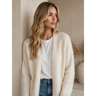 Gilet Mona - Beige clair