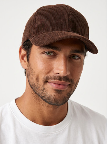 Casquette en velours Maé - Taupe