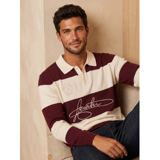 Pull ligné Harry - Bordeaux
