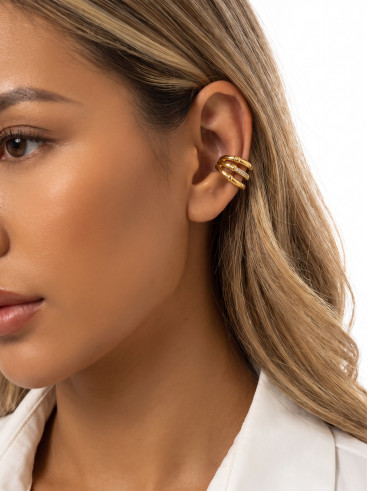 Faux piercing Debby - Doré