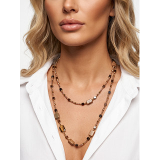 Collier Paros - Chocolat