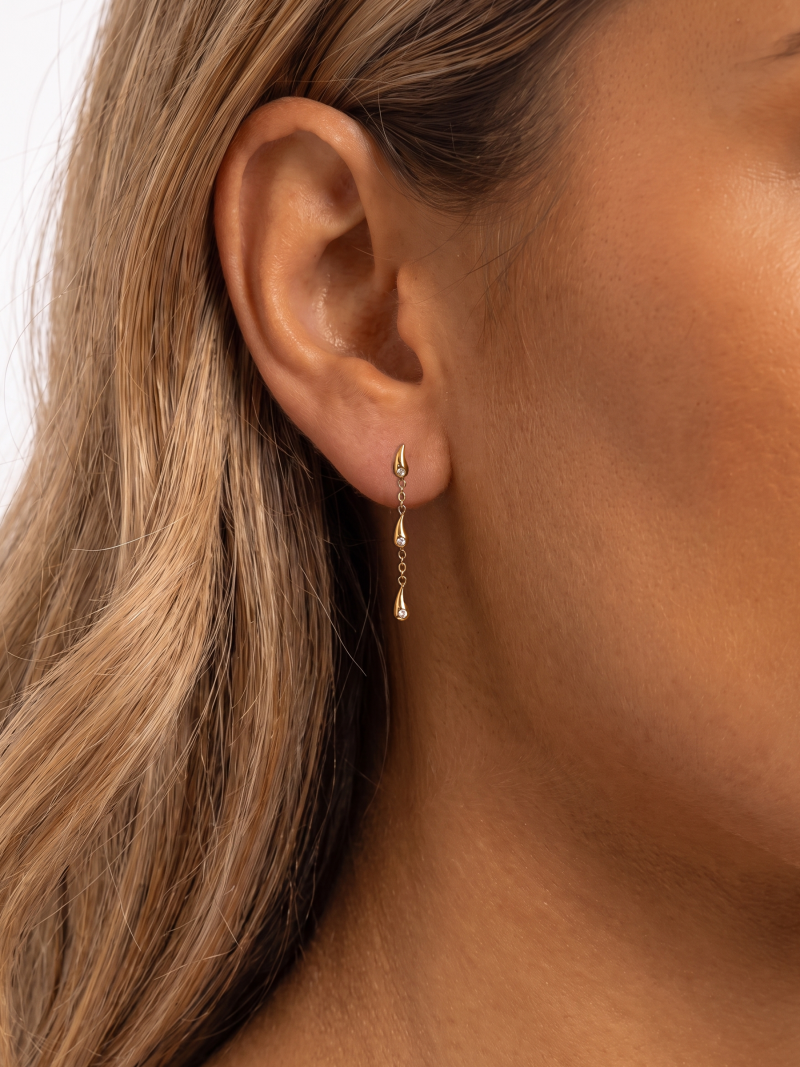 Boucles d'oreilles Joulia - Doré