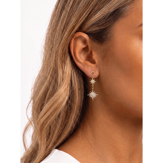 Boucles d'oreilles Medina - Doré