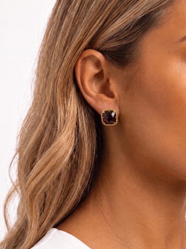 Boucles d'oreilles Yanna - Bordeaux