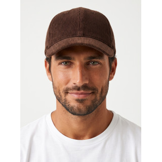 Casquette en velours Maé - Chocolat