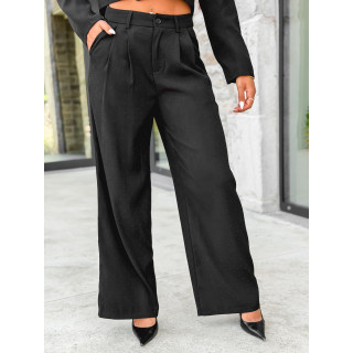 Pantalon à strass Alana - Noir