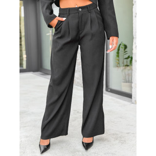 Pantalon à strass Alana - Noir