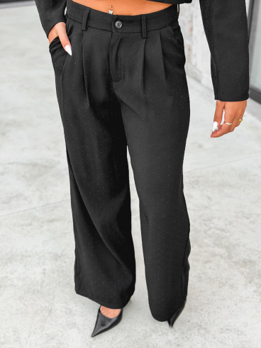 Pantalon à strass Alana - Noir Pantalon à strass Alana - Noir