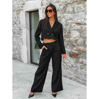 Pantalon à strass Alana - Noir