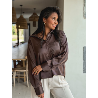 Chemise Fiorenza - Chocolat