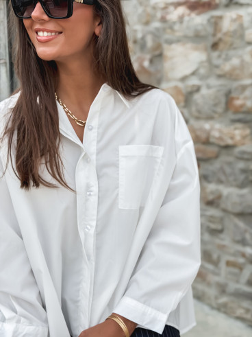 Chemise Saskia - Blanc Chemise Saskia - Blanc