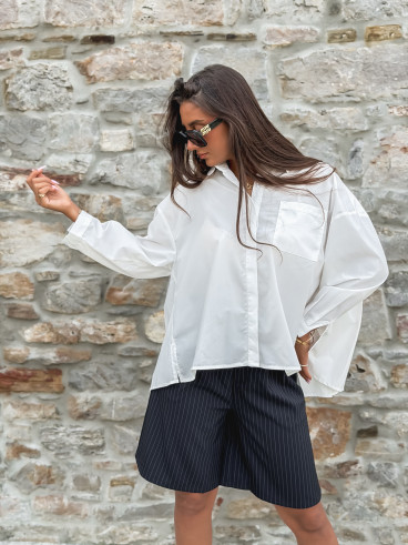 Chemise Saskia - Blanc Chemise Saskia - Blanc