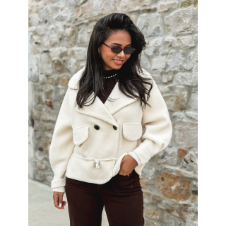 Veste courte Sélénée - Beige